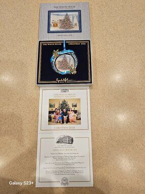 2021 THE WHITE HOUSE HISTORICAL ASSOCIATION CHRISTMAS HOLIDAY ANNUAL ORNAMENT